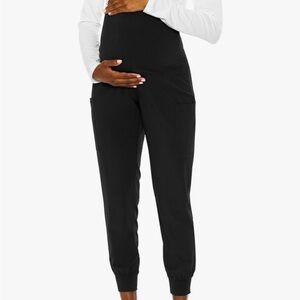 MedCouture Medium petite maternity scrub pants